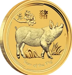 Lunar 2 - Schwein - 1/20 Oz Gold 2019