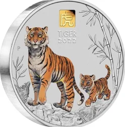 Lunar 3 - Tiger - 1 KG Silber Privy Mark 2022 +Box +Zertifikat*