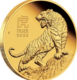 Lunar 3 - Tiger - 1/4 Oz Gold Proof 2022 + Box + COA