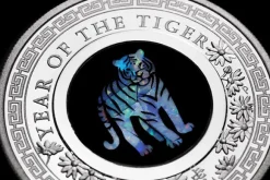 Lunar - Tiger - 1 Oz Silber Opal + Box +COA*