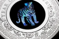 Lunar - Tiger - 1 Oz Silber Opal + Box +COA*