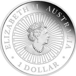 Lunar - Tiger - 1 Oz Silber Opal + Box +COA*