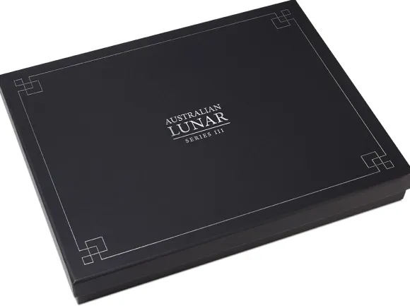 Lunar 3 - 12 Year Collection - 4 x 2 Oz Silber Proof + Box + Zertifikat (Maus+Ochse+Tiger+Hase)*
