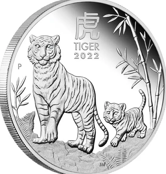 Lunar 3 - 12 Year Collection - 4 x 2 Oz Silber Proof + Box + Zertifikat (Maus+Ochse+Tiger+Hase)*