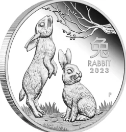 Lunar 3 - 12 Year Collection - 4 x 2 Oz Silber Proof + Box + Zertifikat (Maus+Ochse+Tiger+Hase)