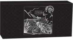 Lunar 3 Ziege 3-Coin Set Silber Proof +Box +COA