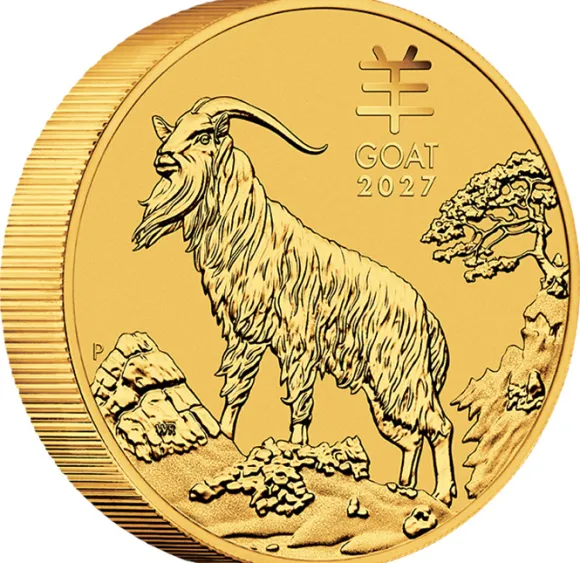 Lunar 3 Ziege 10 Oz Gold 2027