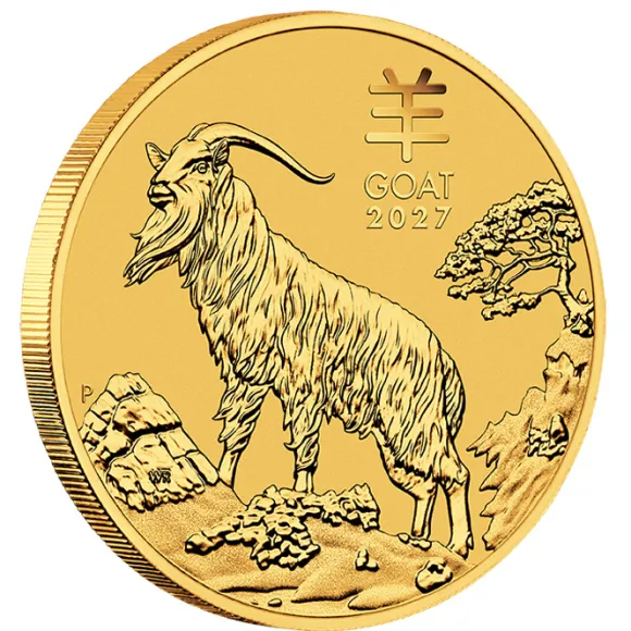 Lunar 3 Ziege 2 Oz Gold 2027