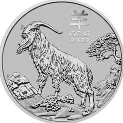 Lunar 3 - Ziege- 1 Unze Platin 2027