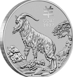 Lunar 3 - Ziege- 1 Unze Platin 2027