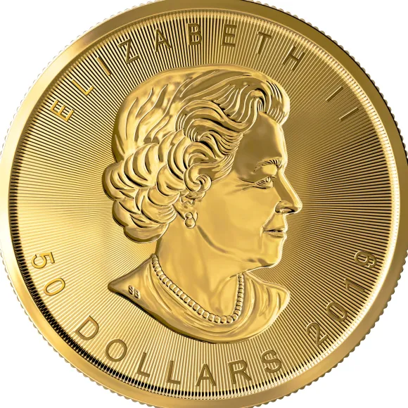 Maple Leaf - Incuse - 1 Unze Gold 2019