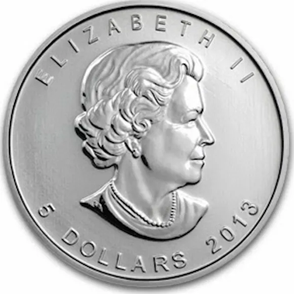Maple Leaf 25 Jahre 1 Oz Silber 2013*