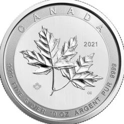 Maple Leaf - Magnificent - 10 Unzen Silber 2021*