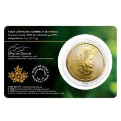 Maple Leaf - Meliadine MIne - 1 Unze Gold 2022