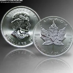 Maple Leaf 1 Oz Silber - verschiedene Jahrgänge *