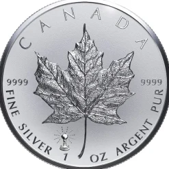 Maple Leaf Privy Edison Light Bulb 1 Oz Silber 2018*