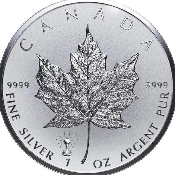 Maple Leaf Privy Edison Light Bulb 1 Oz Silber 2018*