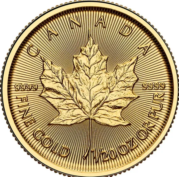 Maple Leaf 1/20 Unze Gold 2026