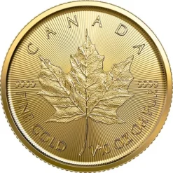 Maple Leaf 1/10 Unze Gold 2025
