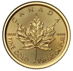 Maple Leaf 1/10 Unze Gold 2026