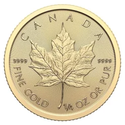 Maple Leaf 1/4 Unze Gold 2025