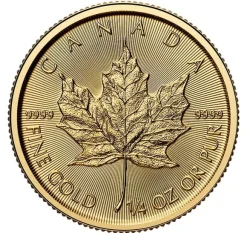 Maple Leaf 1/4 Unze Gold 2026