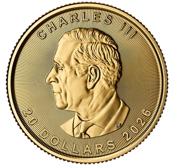 Maple Leaf 1/2 Unze Gold 2026
