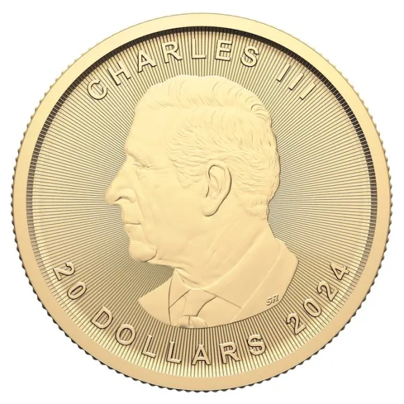 Maple Leaf 1/2 Unze Gold 2025