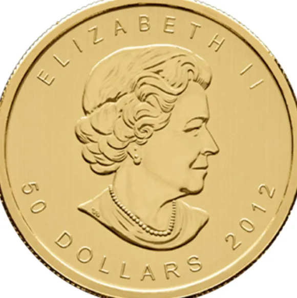 Maple Leaf 1 Unze Gold verschiedene Jahrgänge
