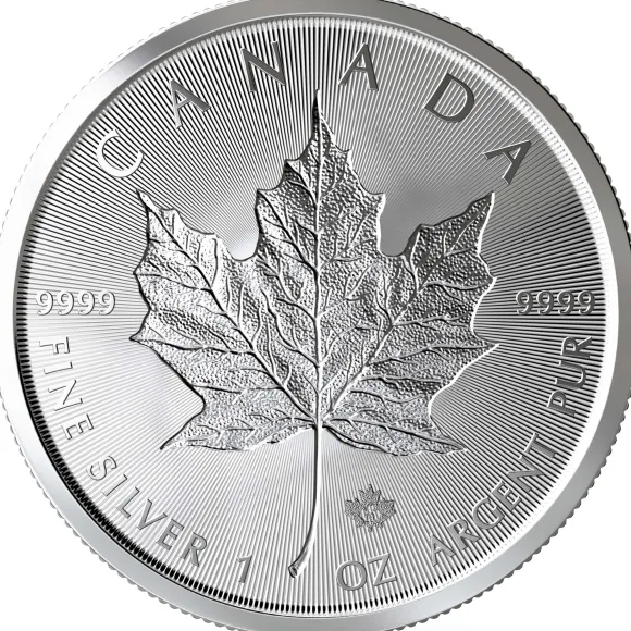 Maple Leaf 1 Unze Silber Incuse 2019*