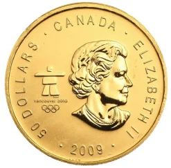 Maple Leaf - Vancouver / Totem - 1 Oz Gold 2009