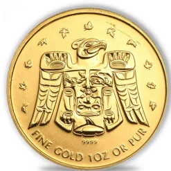 Maple Leaf - Vancouver / Totem - 1 Oz Gold 2009