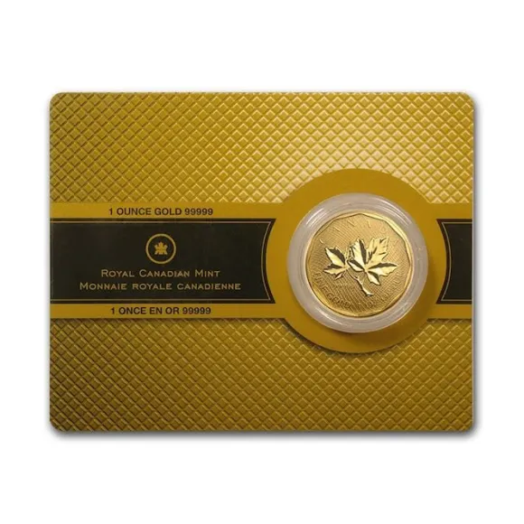 Maple Leaf - 5x9 - 1 Oz Gold 2008 - Blister