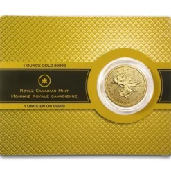 Maple Leaf - 5x9 - 1 Oz Gold 2012 Blister