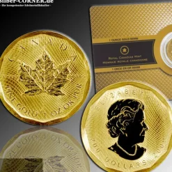 Maple Leaf 5x9 1oz Gold 2009 - Blister