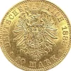 10 Mark Friedrich III Preußen Gold 1888