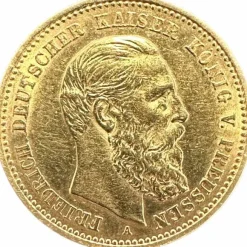 10 Mark Friedrich III Preußen Gold 1888