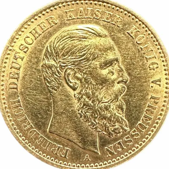 10 Mark Friedrich III Preußen Gold 1888