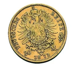 20 Mark Wilhelm I Preußen verschiedene Jahrgägne