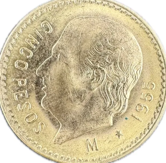 Mexiko 5 Pesos - Hidalgo - Goldmünze Centenario