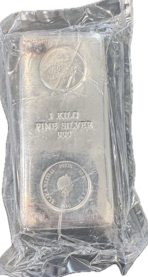 Münzbarren 1 KG Silber verschiedene B-Ware*