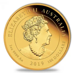 Mondlandung 50 Jahre 1 Unze Gold Proof 2019