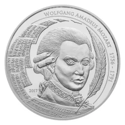 Mozart / Salzburg 1 Unze Silber 2017*