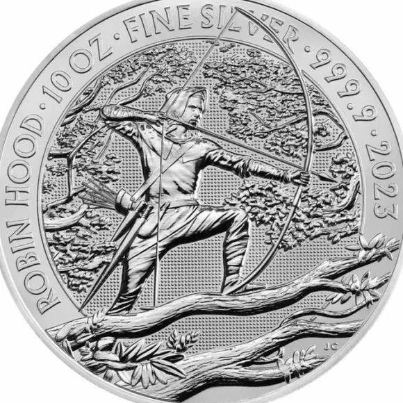Myths and Legends - Robin Hood - 10 Oz Silber 2023 *