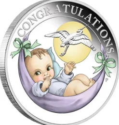 Newborn Baby 1/2 Unze Silber 2022 + Geschenkverpackung*