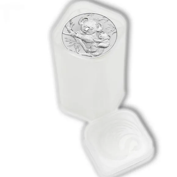 Next Generation - Koala 2 Unzen Silber 2018 - Piedfort -*