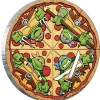 Ninja Turtles 2025 2 Oz Silber Proof Col. Pizza Coin