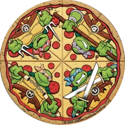 Ninja Turtles 2025 2 Oz Silber Proof Col. Pizza Coin