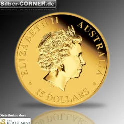 Nugget / Känguru 1/10 Oz Gold verschiedene Jahrgänge