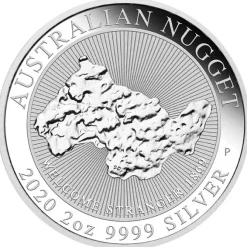 Nugget - Welcome Stranger - 2 Oz Silber 2020*